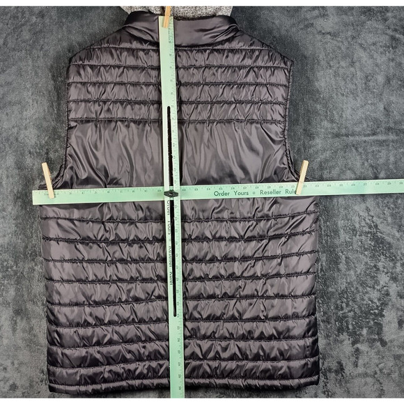 Ecko Unlimited Gray Puffer Vest with Hood - Picture 4 of 8